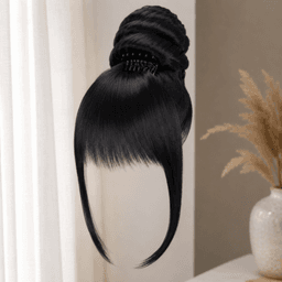 Fringe clip& ponytail