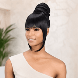 Fringe clip& ponytail