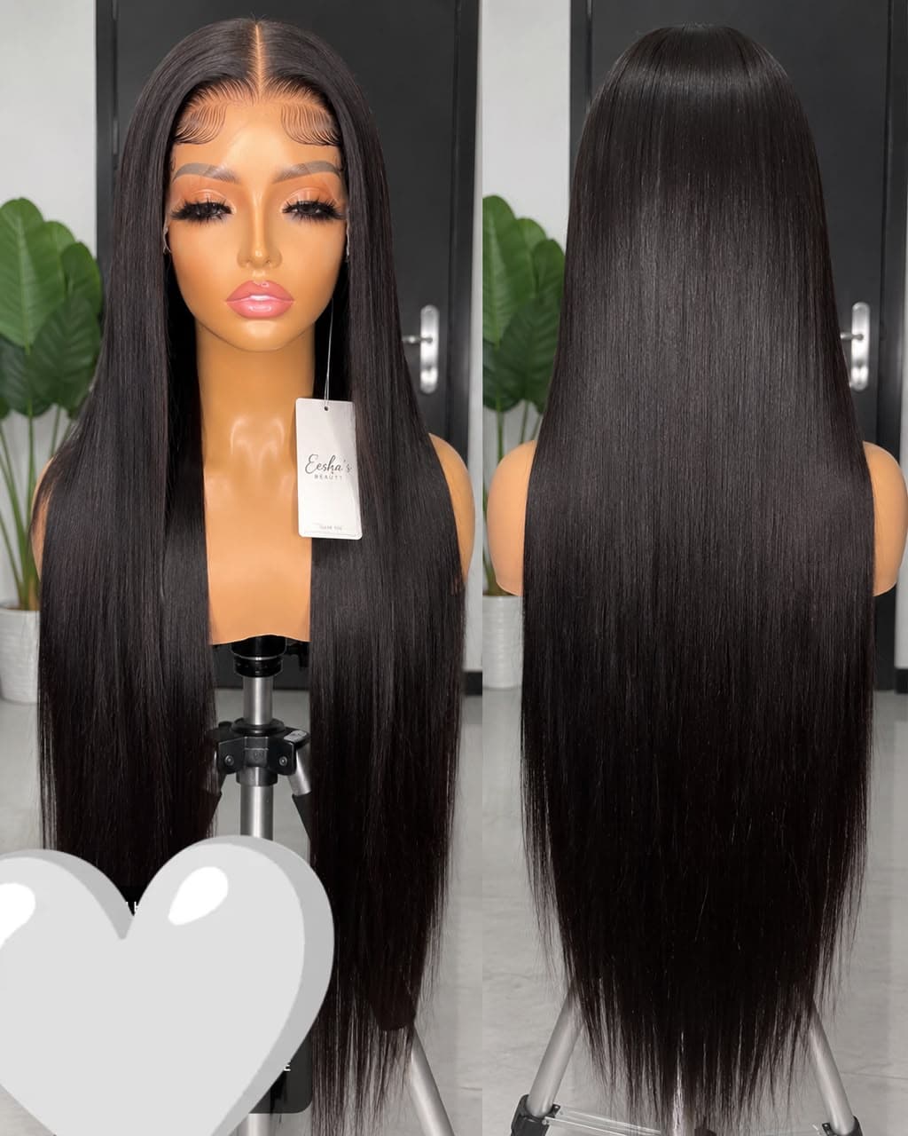 Full frontal Chinese bone straight