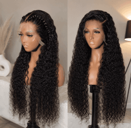 Human hair water curly